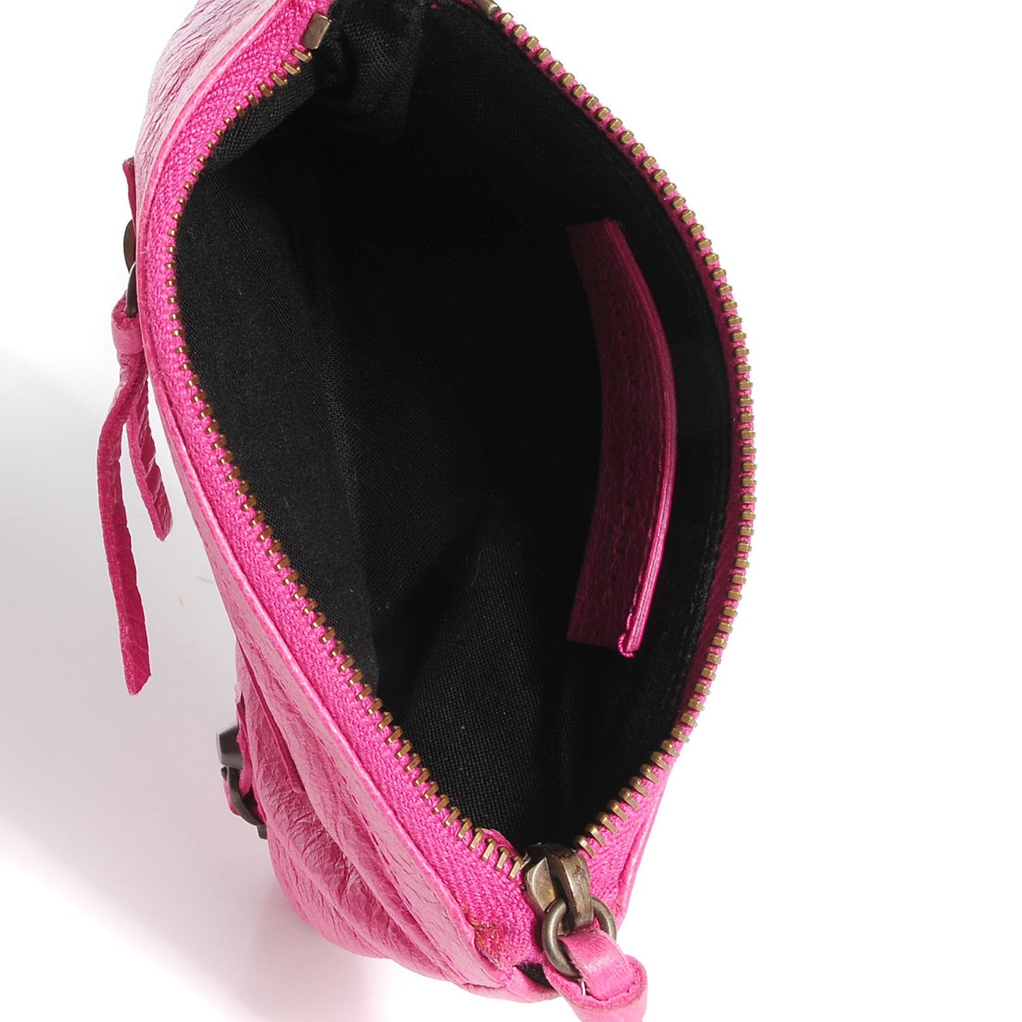 Agneau Classic Hardware Porte-Monnaie Coin Purse Cyclamen