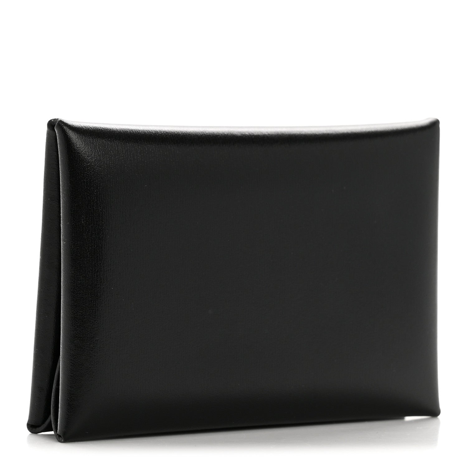 Hermes Box Calvi Duo Card Case Black 3 of 9