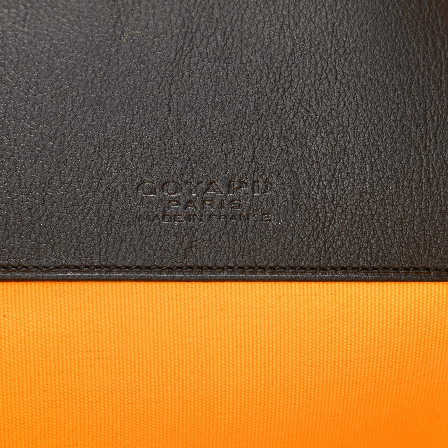 Goyard Goyardine Senat Pochette GM Black 6 of 7