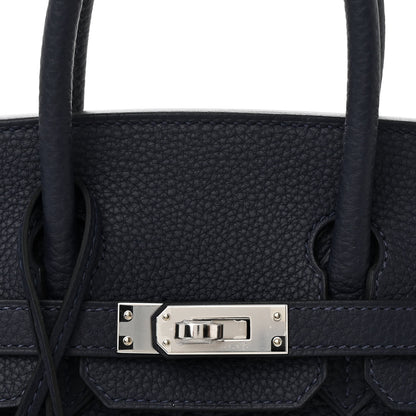 Hermes Togo Birkin 25 Bleu Nuit 8 of 11