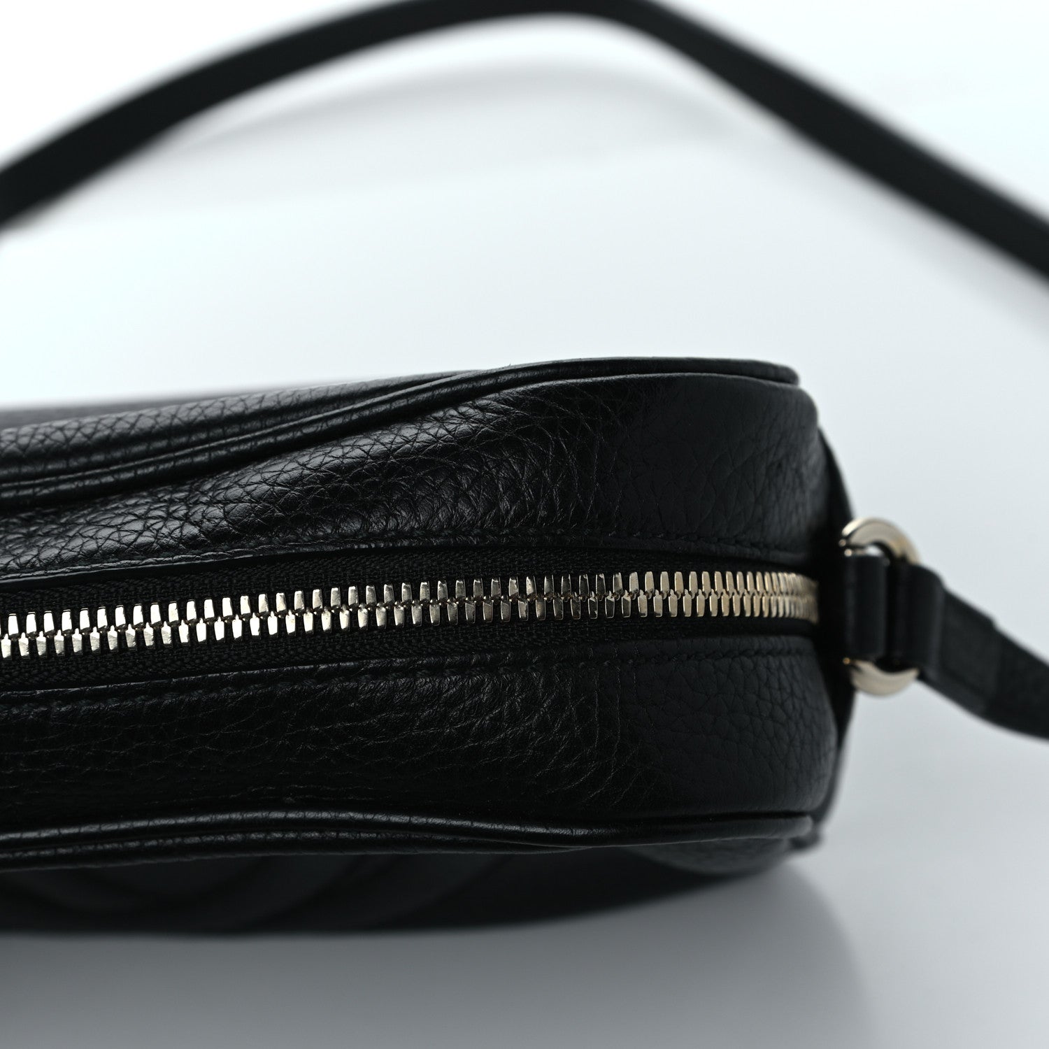 Gucci Pebbled Calfskin Small Soho Disco Bag Black 15 of 16