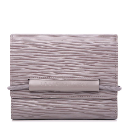 Louis Vuitton Epi Porte-Monnaie Elastique Wallet Lilac 1 of 5