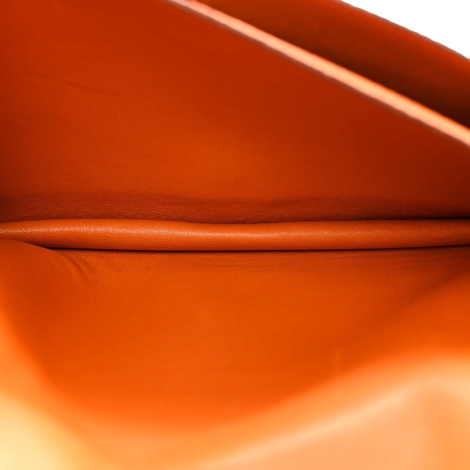 Hermes Togo Dogon Wallet Waist Pouch Orange 5 of 10