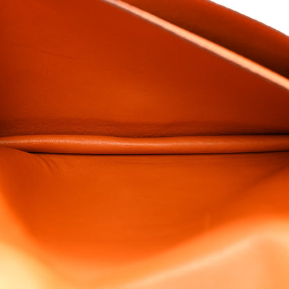 Hermes Togo Dogon Wallet Waist Pouch Orange 5 of 10