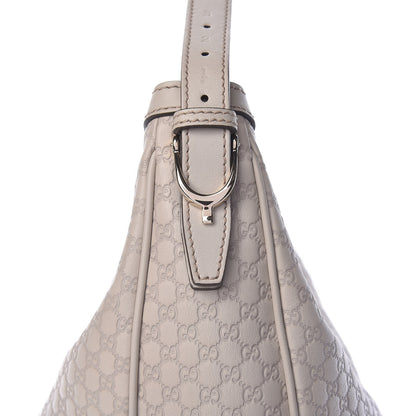 Gucci Guccissima Medium Nice Hobo Off White 8 of 10