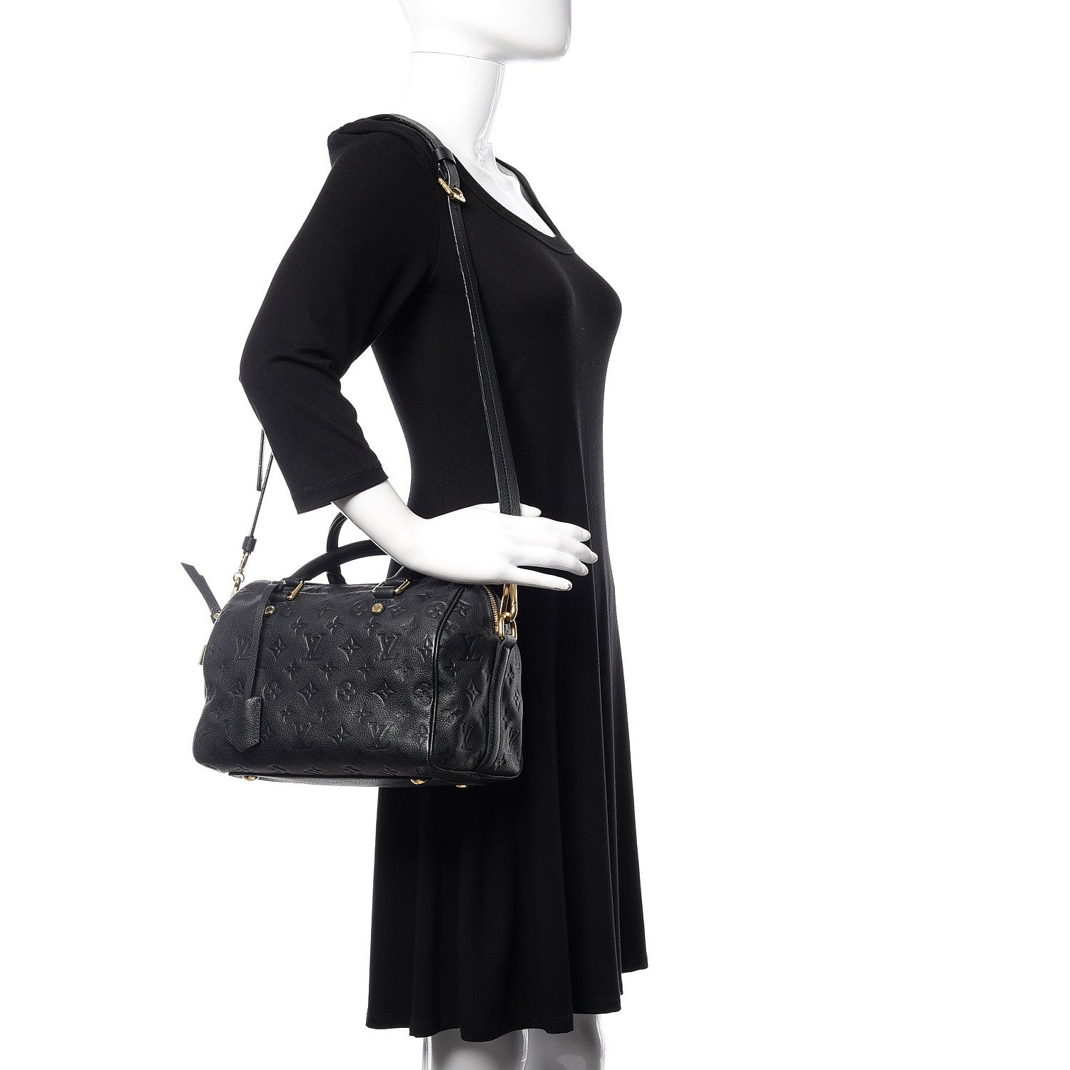Louis Vuitton Empreinte Speedy Bandouliere 25 Infini 2 of 9