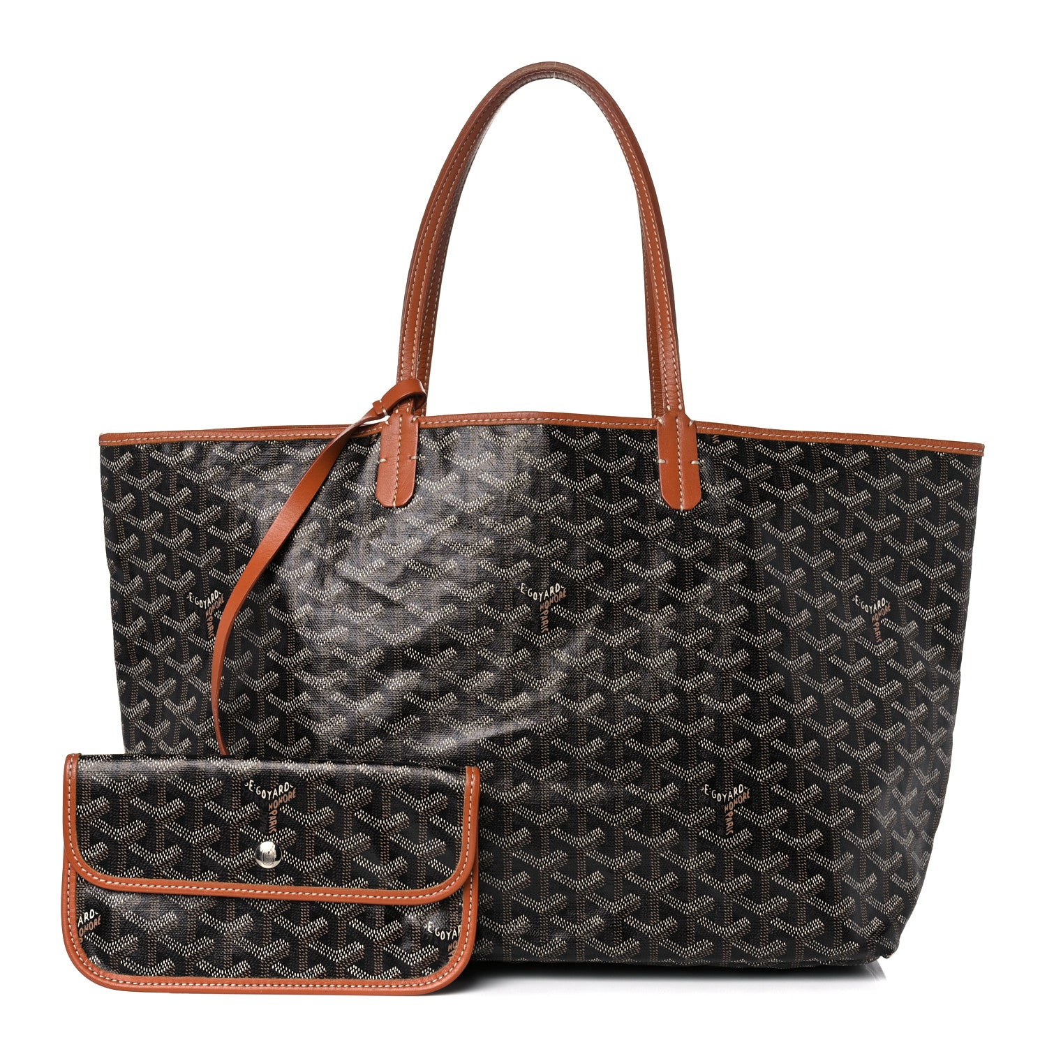 Goyard Goyardine Saint Louis PM Black Gold 1 of 17