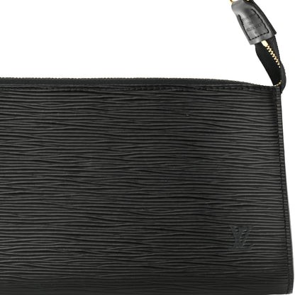 Louis Vuitton Epi Pochette Accessories 24 Black 6 of 8