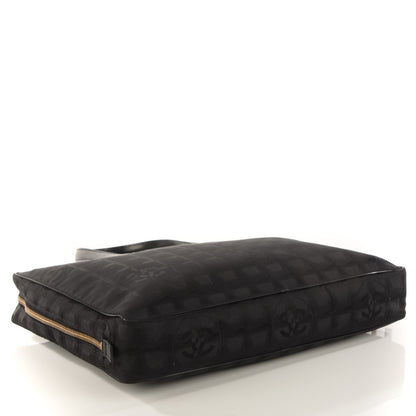 Chanel Nylon Travel Laptop Tote Black 4 of 7