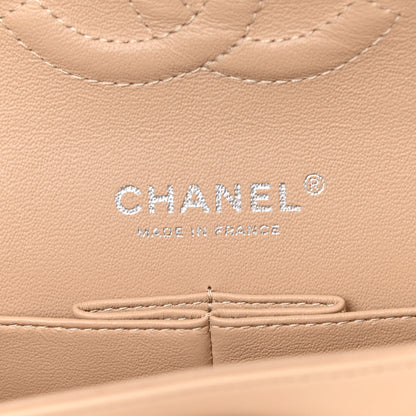 Chanel Lambskin Quilted Medium Double Flap Beige 5 of 15