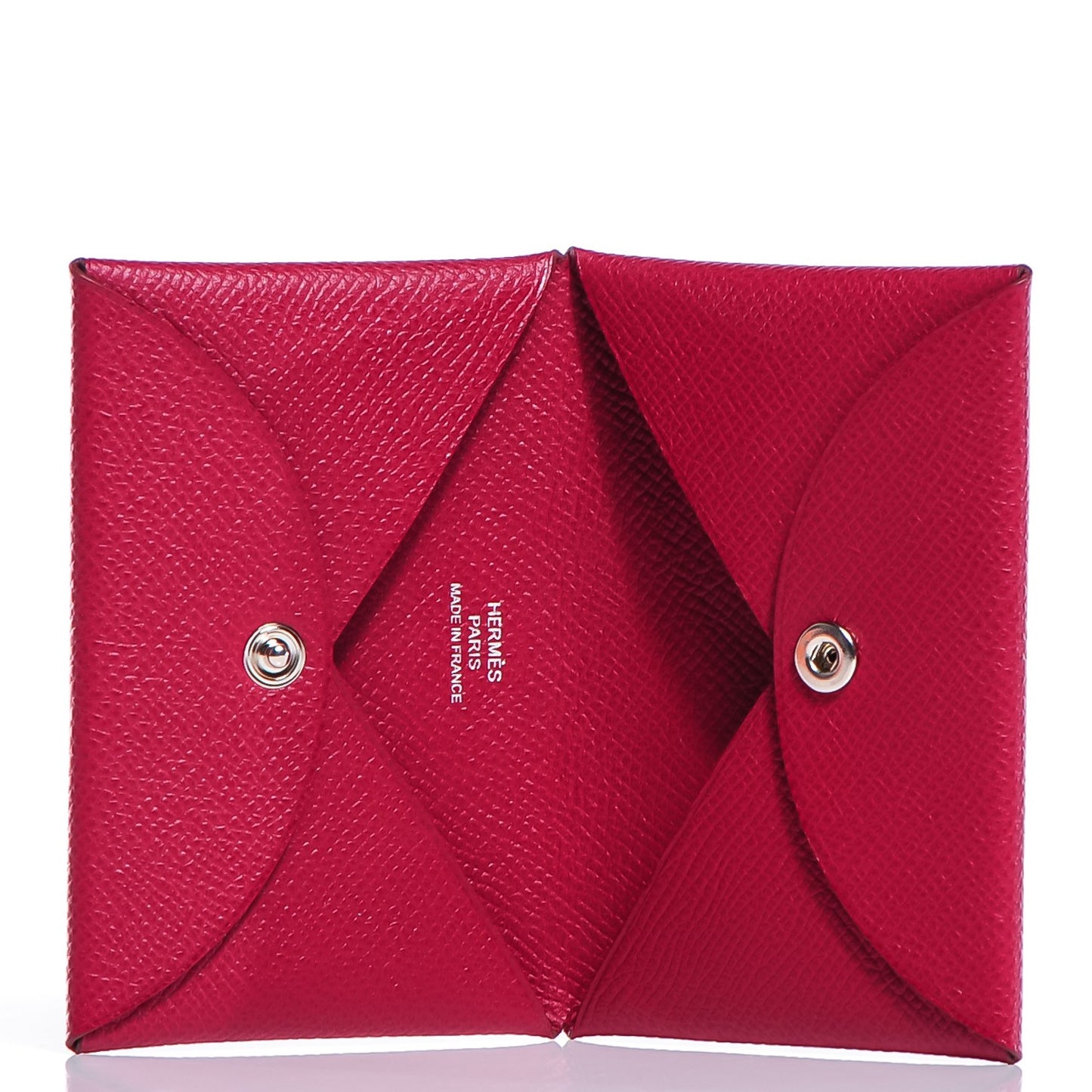 Epsom Calvi Card Case Rubis