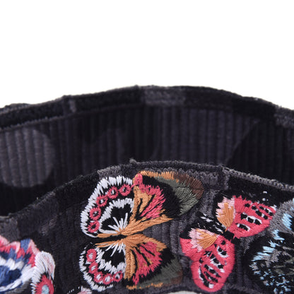 Valentino Garavani Canvas Camubutterfly Rockstud Guitar Strap Multicolor 9 of 10