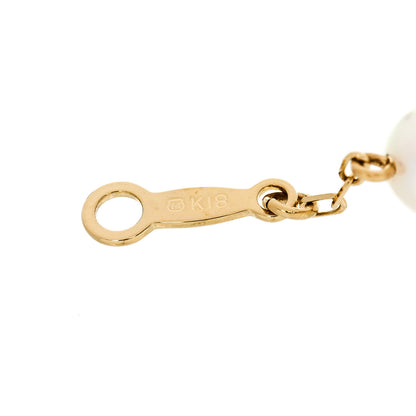 Mikimoto 18K Yellow Gold Akoya Cultured Pearl 5-5.5mm Station Bracelet 3 of 4