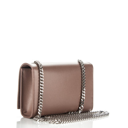 Saint Laurent Grain De Poudre Small Monogram Kate Satchel Fard 3 of 7
