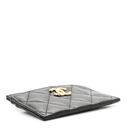 Chanel Caviar Quilted CC Card Holder Black 4 of 9