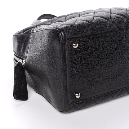Chanel Caviar Quilted Bowler Black 10 of 12
