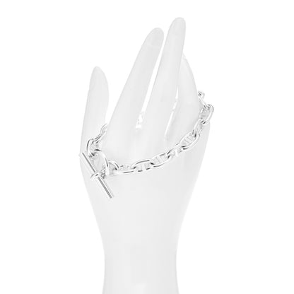 Hermes Sterling Silver MM Chaine d'Ancre Bracelet 2 of 5