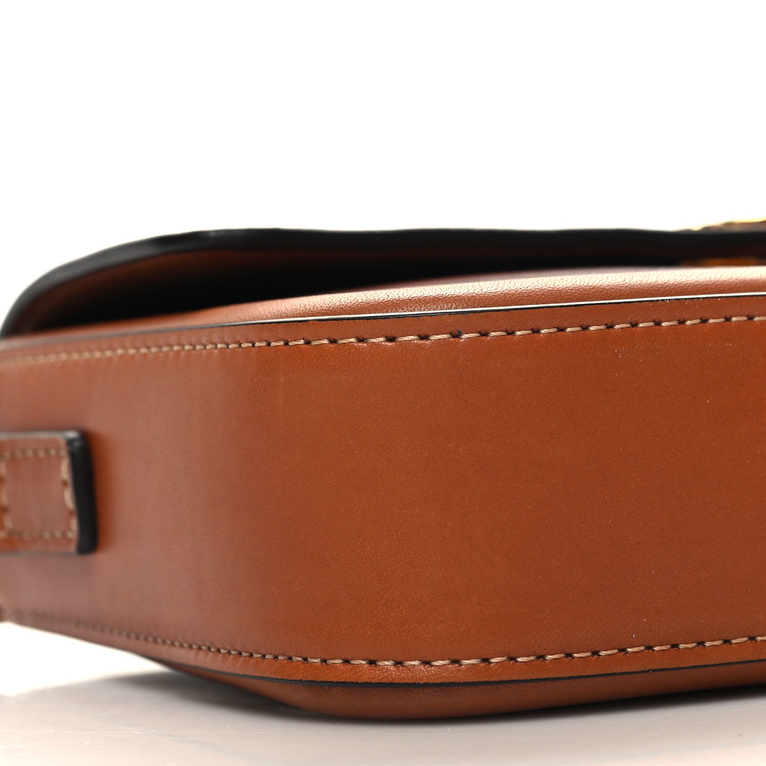 Celine Natural Calfskin Triomphe Shoulder Bag Tan 9 of 11