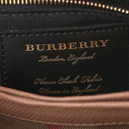 Burberry Derby Calfskin House Check Small Camberley Dark Sand 6 of 11