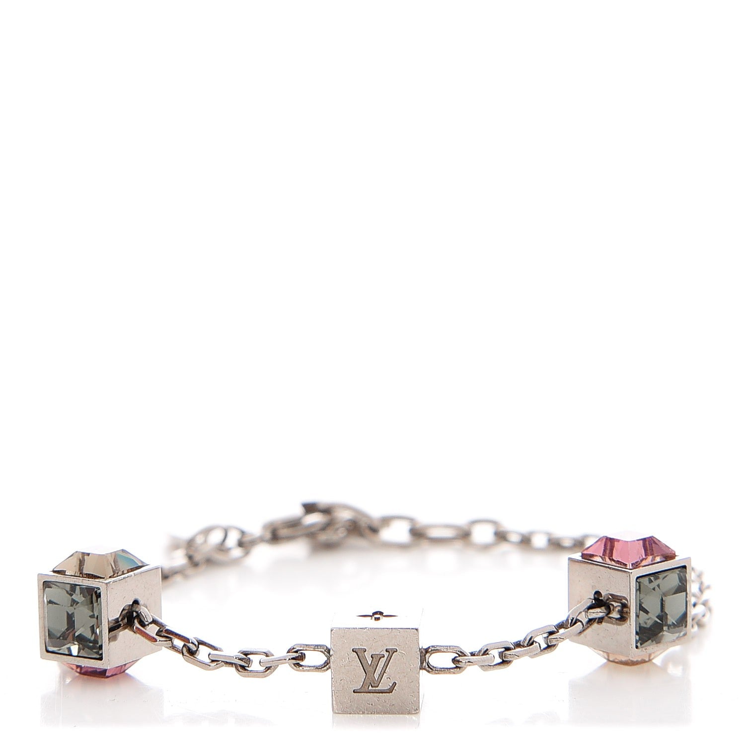 Louis Vuitton Swarovski Gamble Bracelet Silver 1 of 4