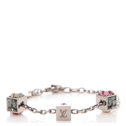Louis Vuitton Swarovski Gamble Bracelet Silver 1 of 4