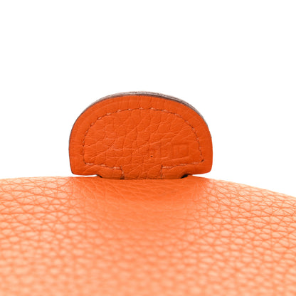Hermes Taurillon Clemence Evelyne PM Orange 7 of 13