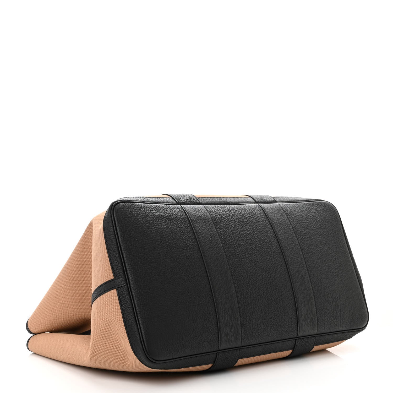 Hermes Toile Militaire Negonda Garden Party 49 GM Chai Black 4 of 12