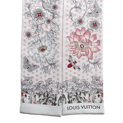 Louis Vuitton Silk Louis In The Garden Bandeau White 2 of 5