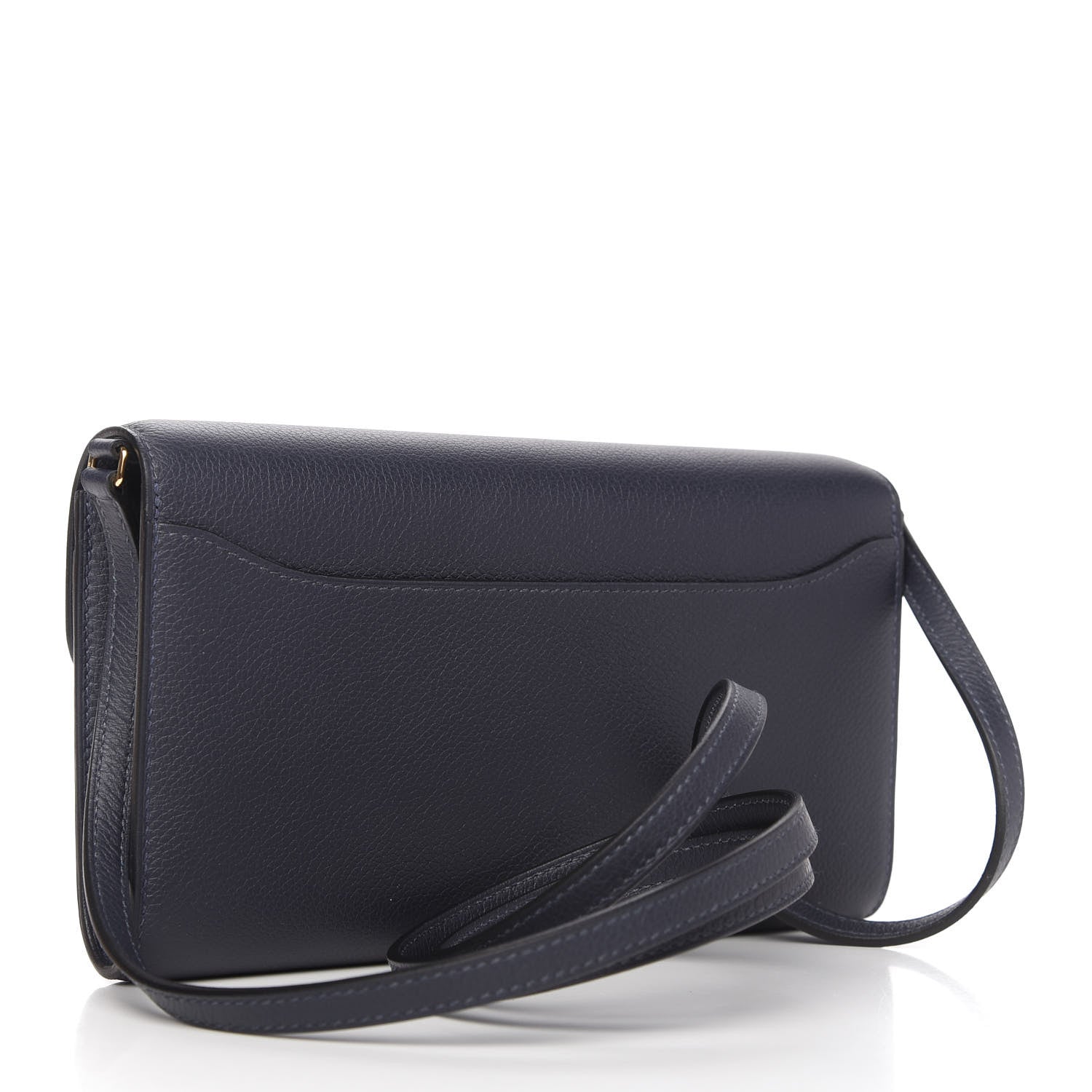 Hermes Evercolor Constance Wallet To Go Bleu Nuit 3 of 10