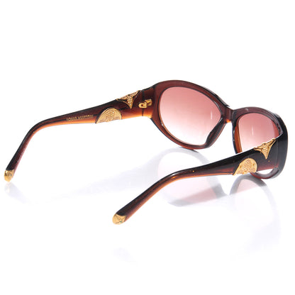 Louis Vuitton Iris PM Sunglasses Z0332W Brown 2 of 4
