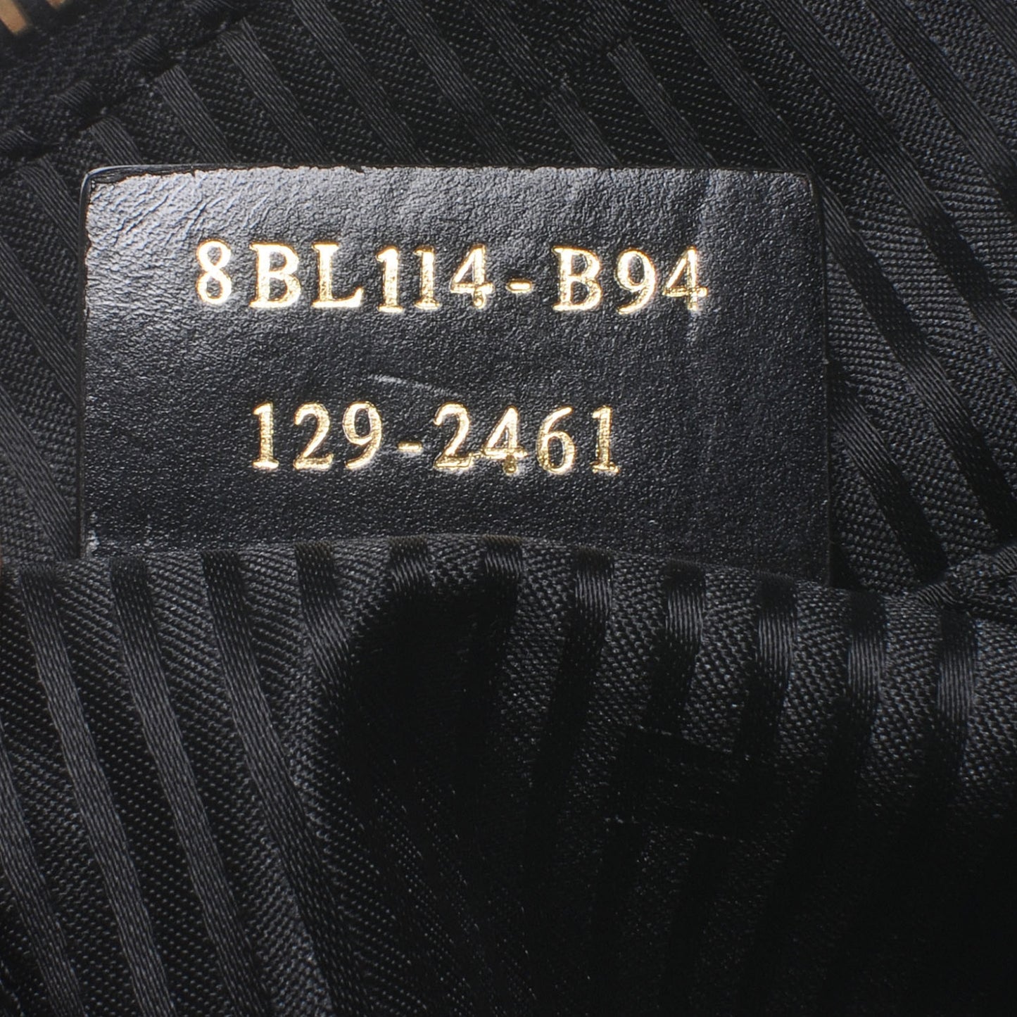 Patent Canvas Chameleon Tote Black