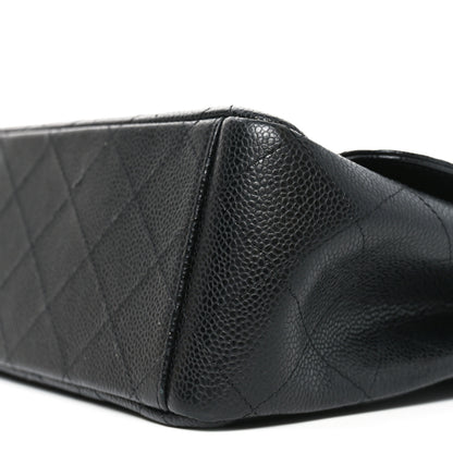 Chanel Caviar Quilted Maxi Double Flap Black 10 of 11