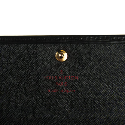 Louis Vuitton Epi Sarah Wallet Black 5 of 7