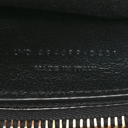 Saint Laurent Suede Calfskin Y Quilted Monogram Small Loulou Chain Satchel Black 7 of 10