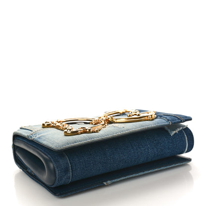Dolce & Gabbana Denim DG Girls Shoulder Bag Blue 4 of 8