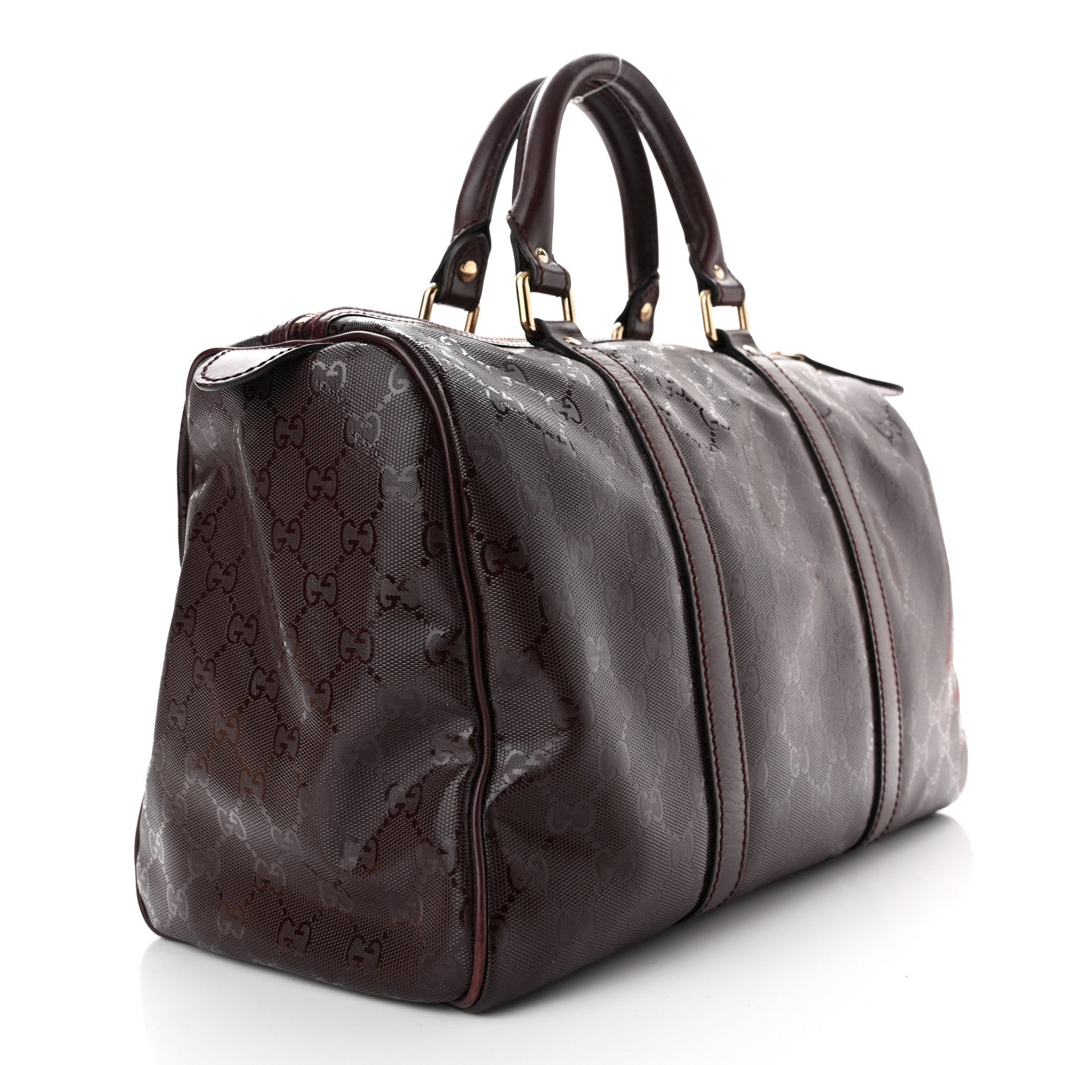 Gucci Imprime Monogram Medium Joy Boston Bordeaux 3 of 10