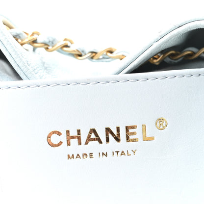 Chanel Caviar Quilted Small Chanel 25 Handbag Light Blue 6 of 10
