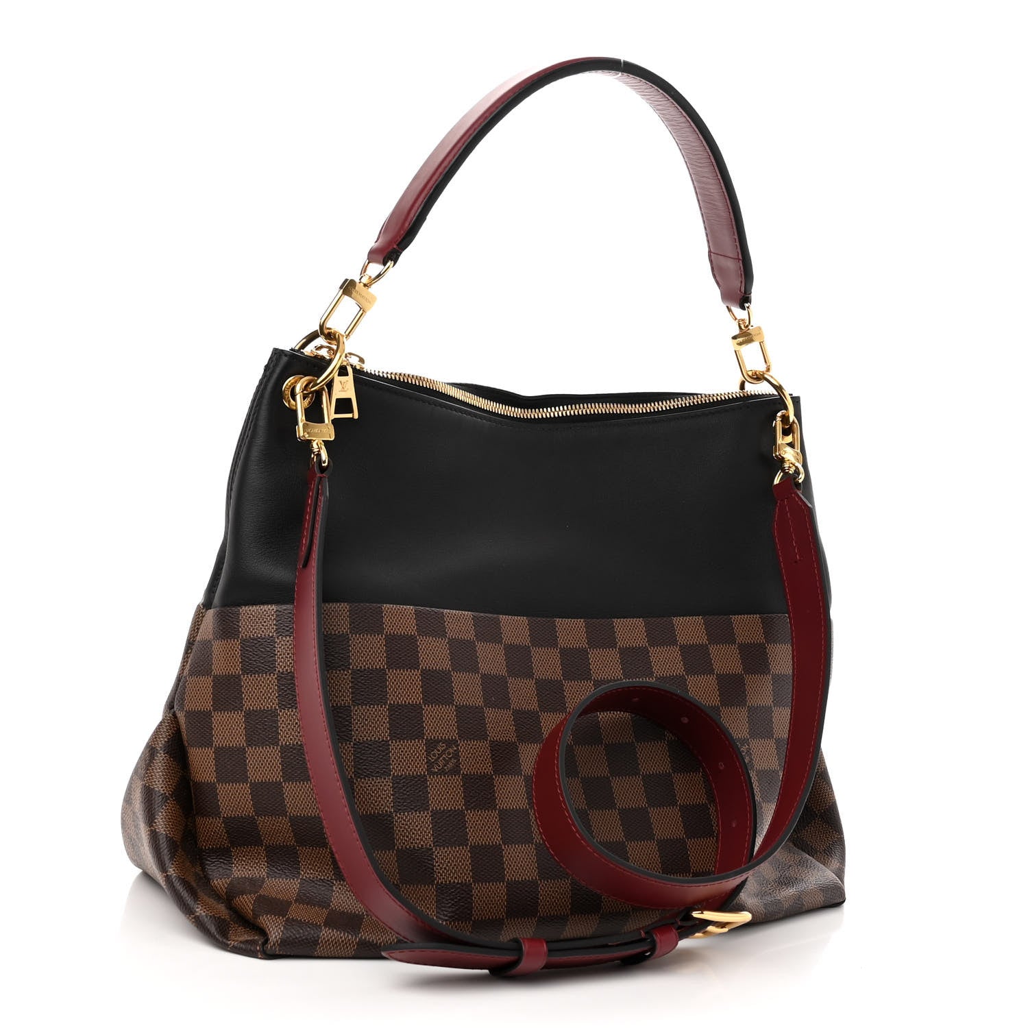 Louis Vuitton Damier Ebene Calfskin Maida Black 3 of 10