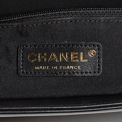 Chanel Calfskin Quilted Large Boy Flap Black 6 of 8