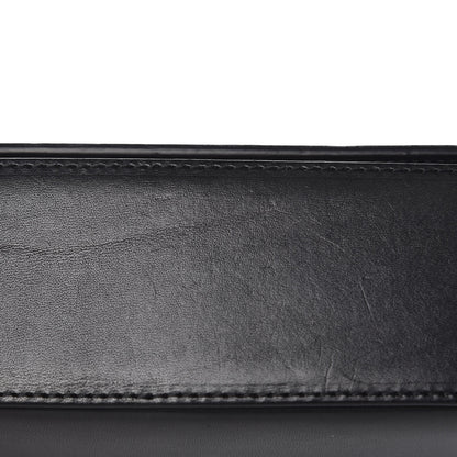 Mansur Gavriel Calfskin Envelope Flap Crossbody Bag Black 9 of 15
