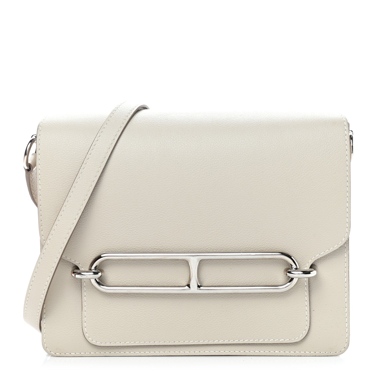 Hermes Evercolor Sac Roulis 23 Craie 1 of 9