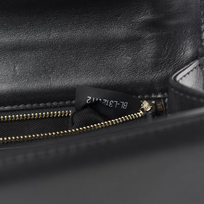 Valentino Garavani Vitello Small Glam Lock Rockstud Flap Black 9 of 10