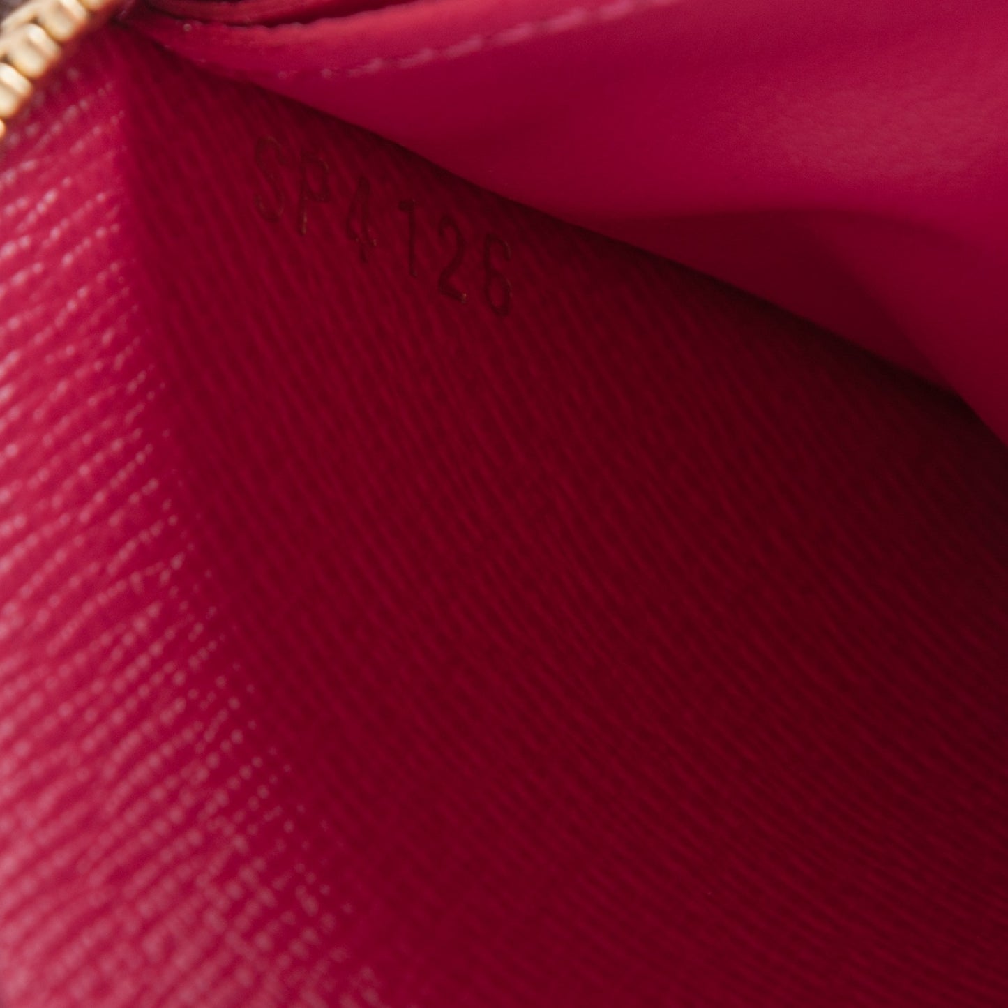 Monogram Clemence Wallet Hot Pink