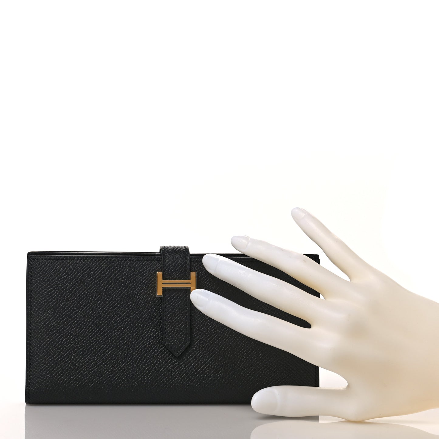 Epsom Bearn Gusset Wallet Black