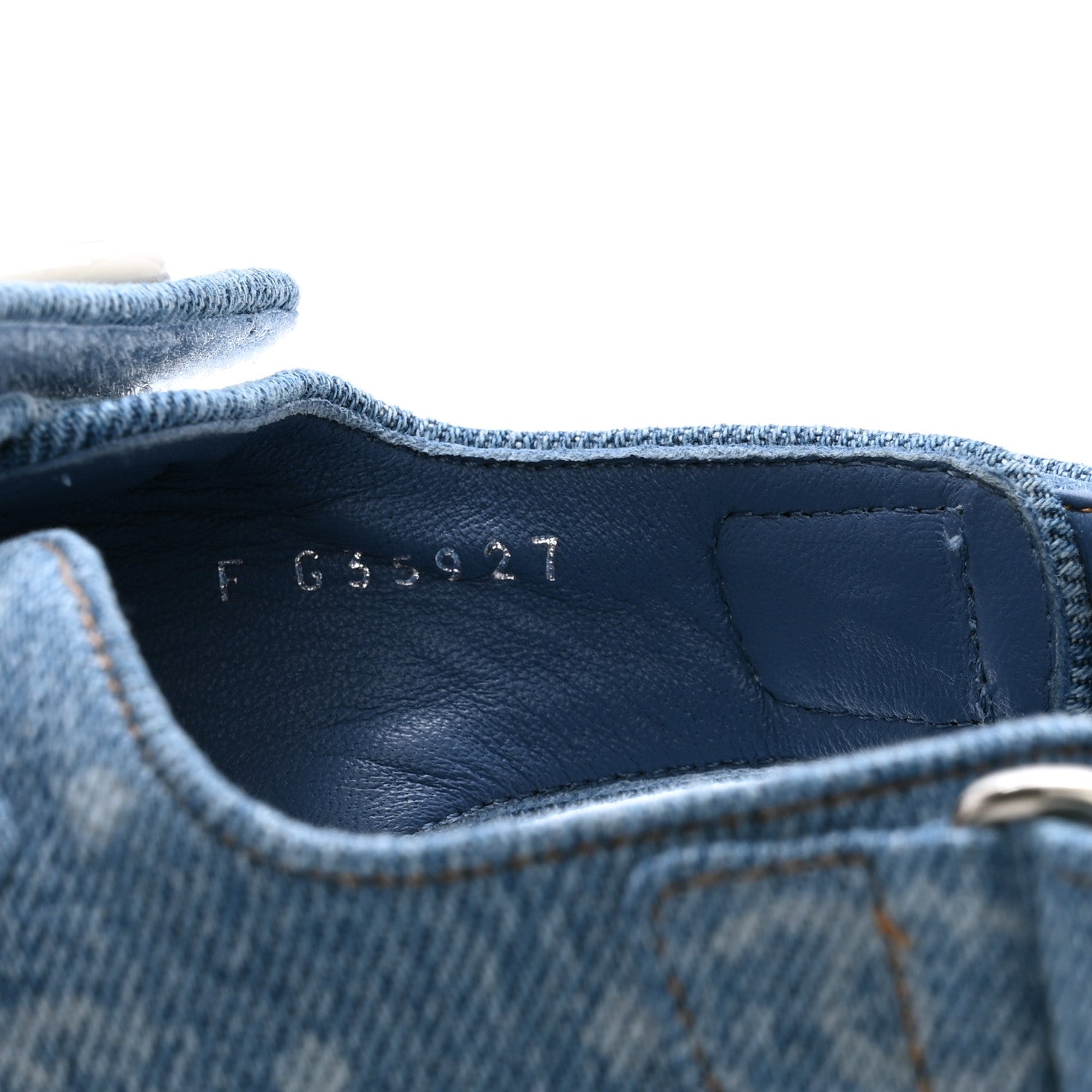 Chanel Denim CC Dad Sandals 40 Light Blue 8 of 8
