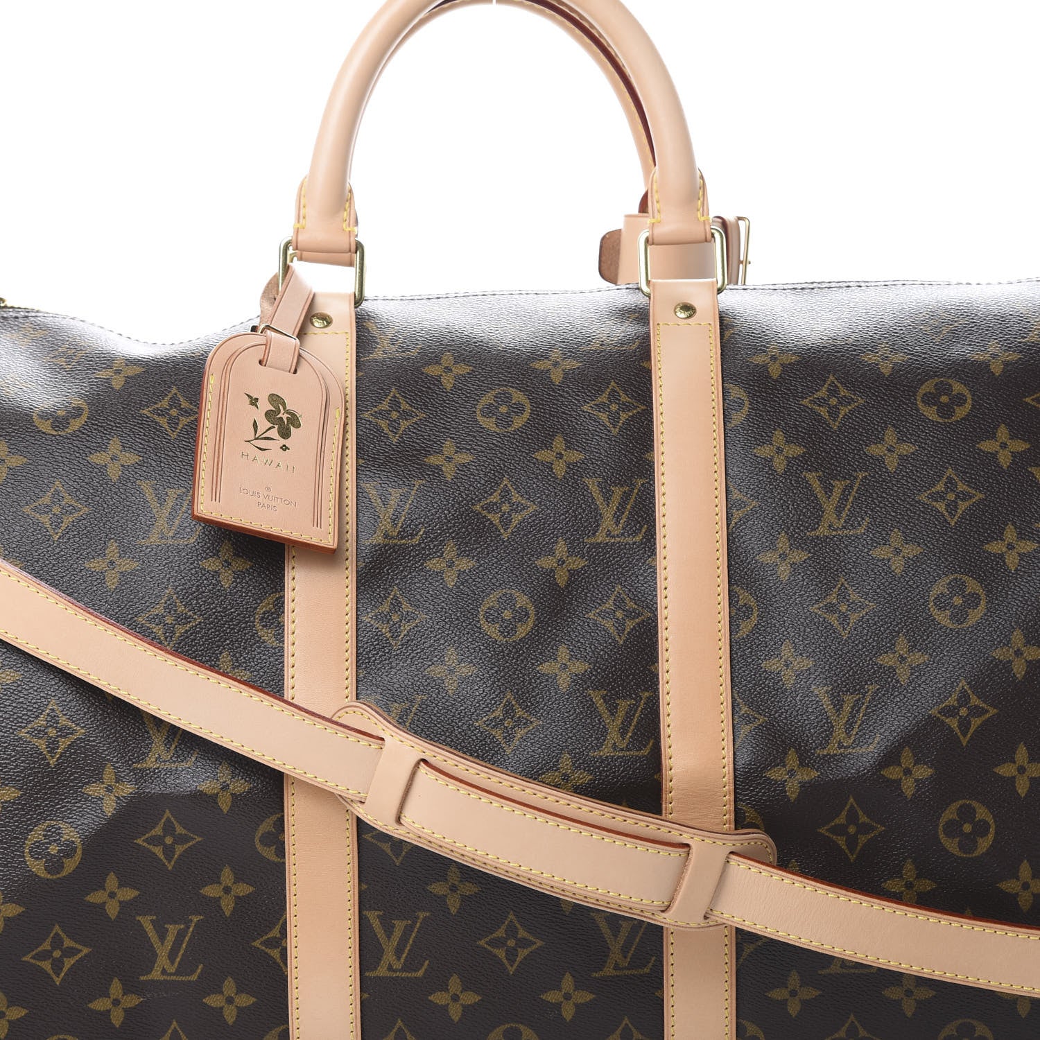 Louis Vuitton Monogram Keepall Bandouliere 50 7 of 11