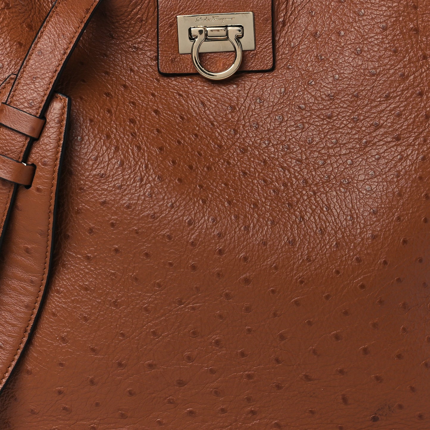 Ostrich Reverse Hobo Brown