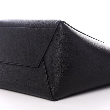 Celine Soft Grained Calfskin Sangle Bucket Bag Black 6 of 7