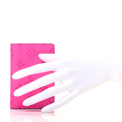 Louis Vuitton Taigarama Pocket Organizer NM Fuchsia 2 of 7