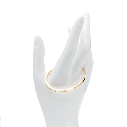 Cartier 18K Yellow Gold Small LOVE Bracelet 16 2 of 5